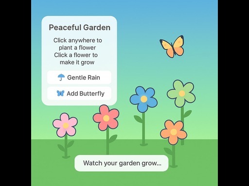 Peaceful Gardening